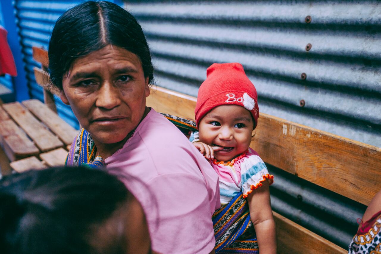 Guatemalan mother and daughter