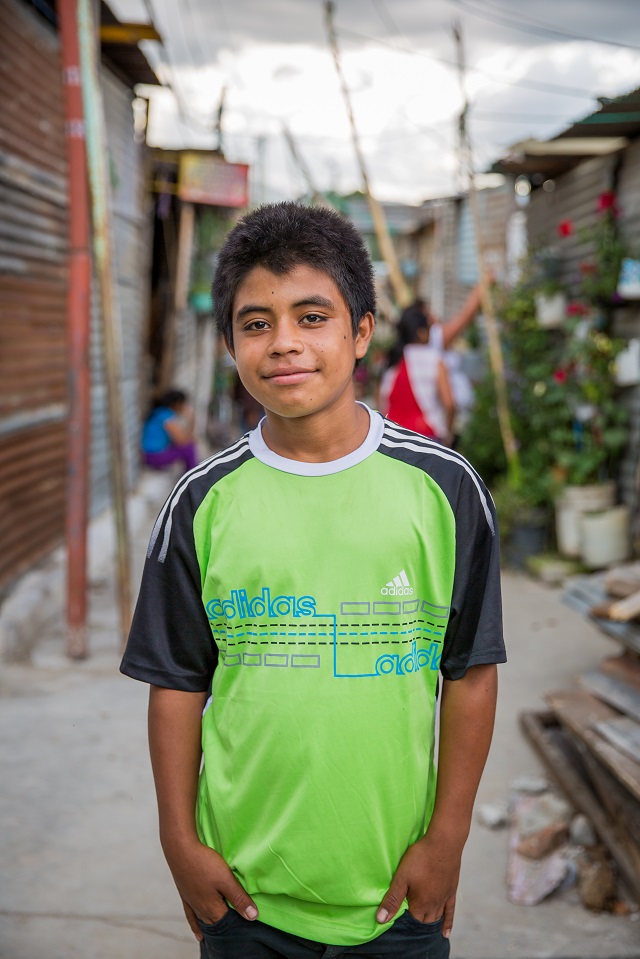 Guatemalan child in the Beleive Guatemala sponsorship program