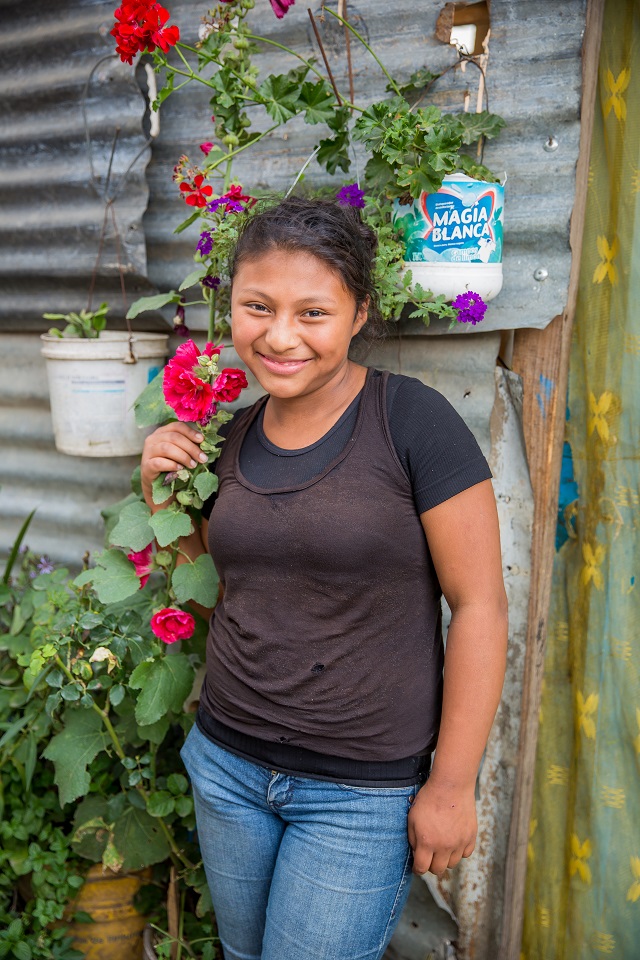 Guatemalan child in the Beleive Guatemala sponsorship program