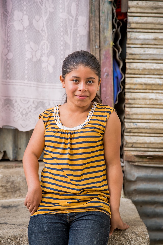 Guatemalan child in the Beleive Guatemala sponsorship program