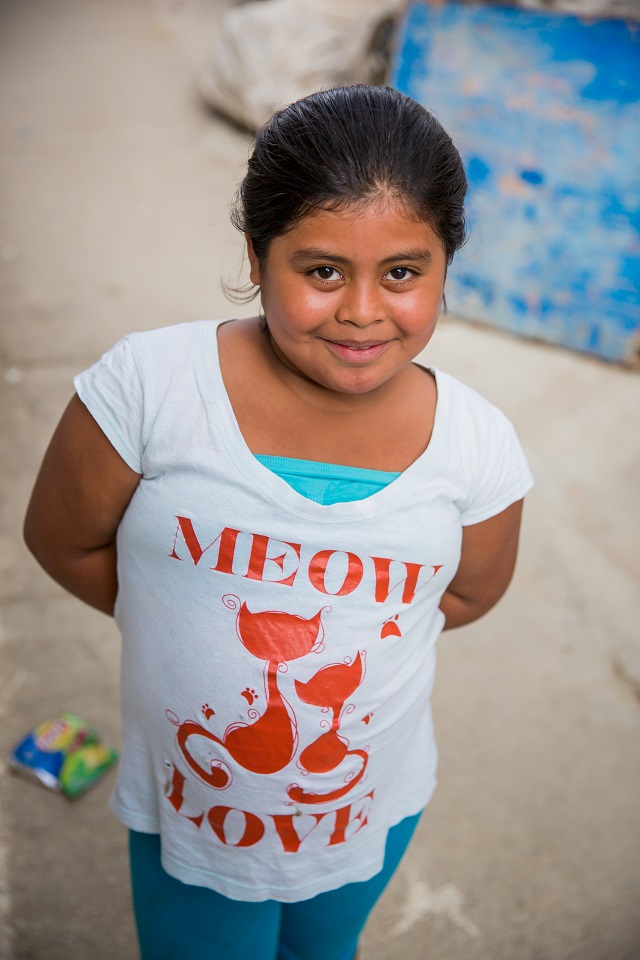 Guatemalan child in the Beleive Guatemala sponsorship program