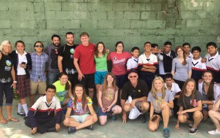 Students at a local Guatemala school visited by mission team